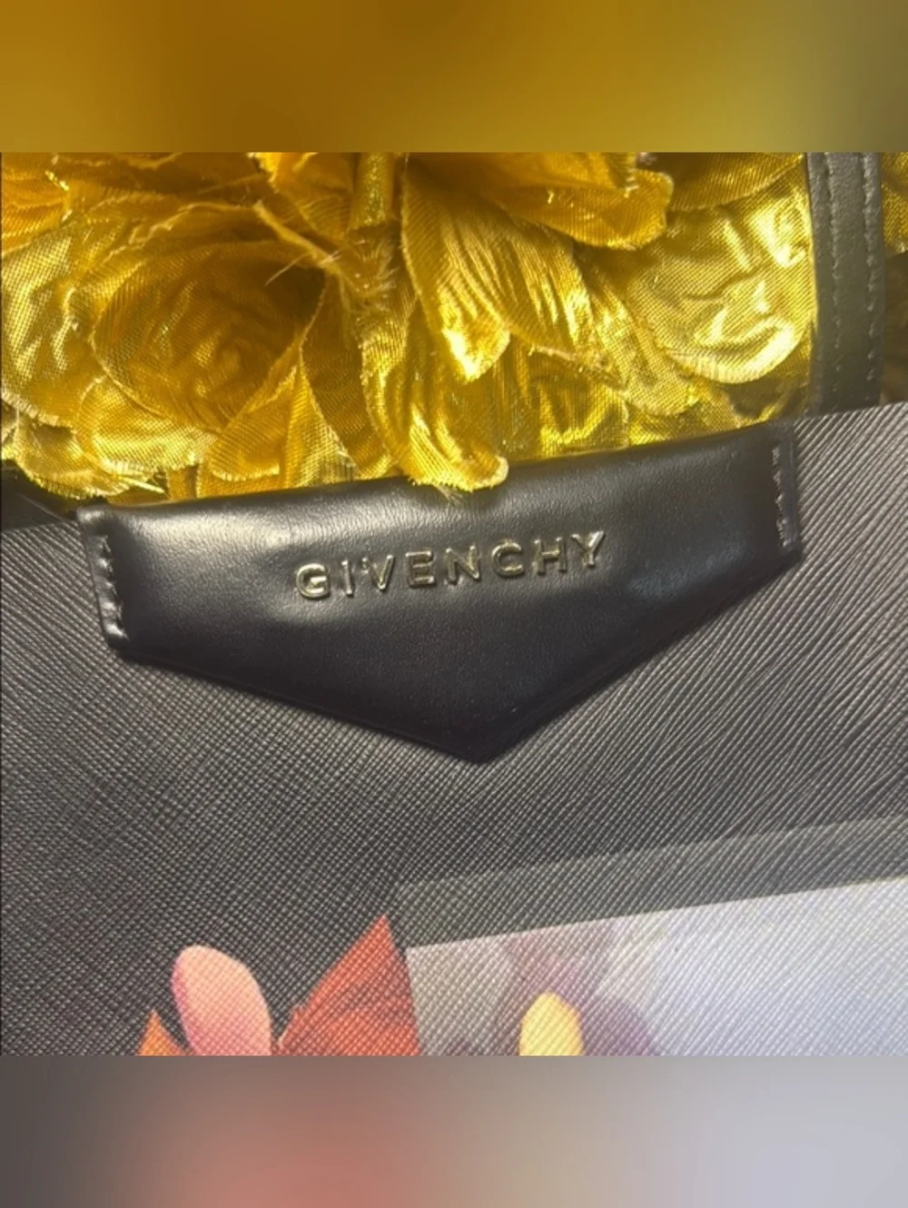 Givenchy x Disney Bambi Antigona Black Tote & Roberto Italy scarf